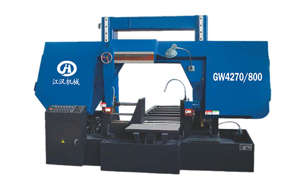 钟祥GW4270/800双柱龙门卧式带锯床